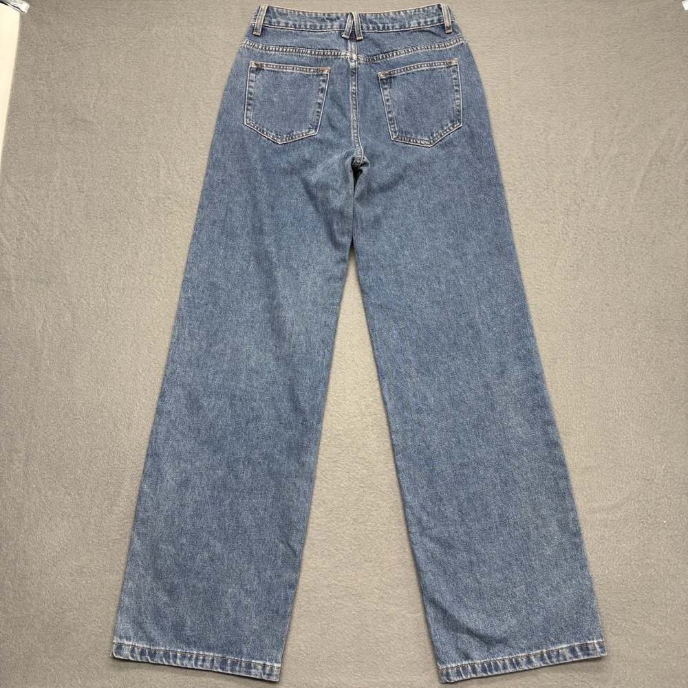 LIONESS Freedom Jeans Blue Denim Size US 2 (28x33) Straight Leg Relaxed Fit NWT - Picture 8 of 10
